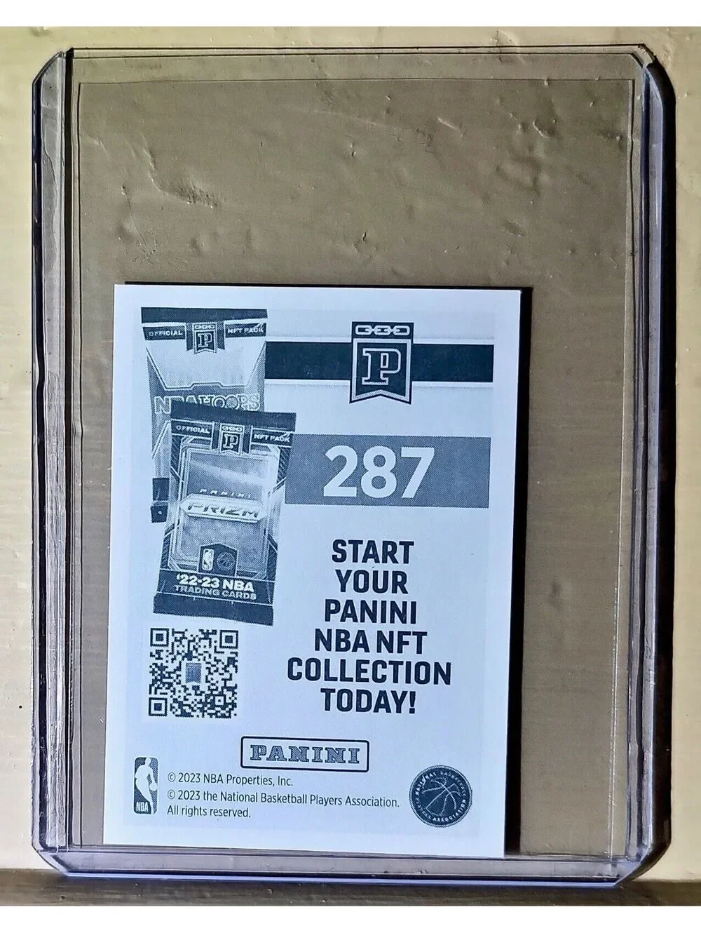 2023-24 Daniel Gafford Panini NBA Basketball #287 Sticker Washington Wizards